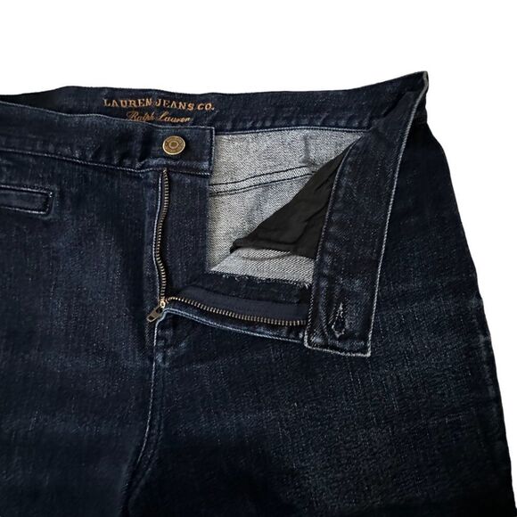 Lauren Jeans Co ~ Ralph Lauren ~ Womens Denim ~ size 10 ~ zippered ankle detail - Picture 6 of 10
